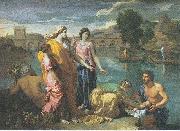 Nicolas Poussin The Finding of Moses oil painting artist